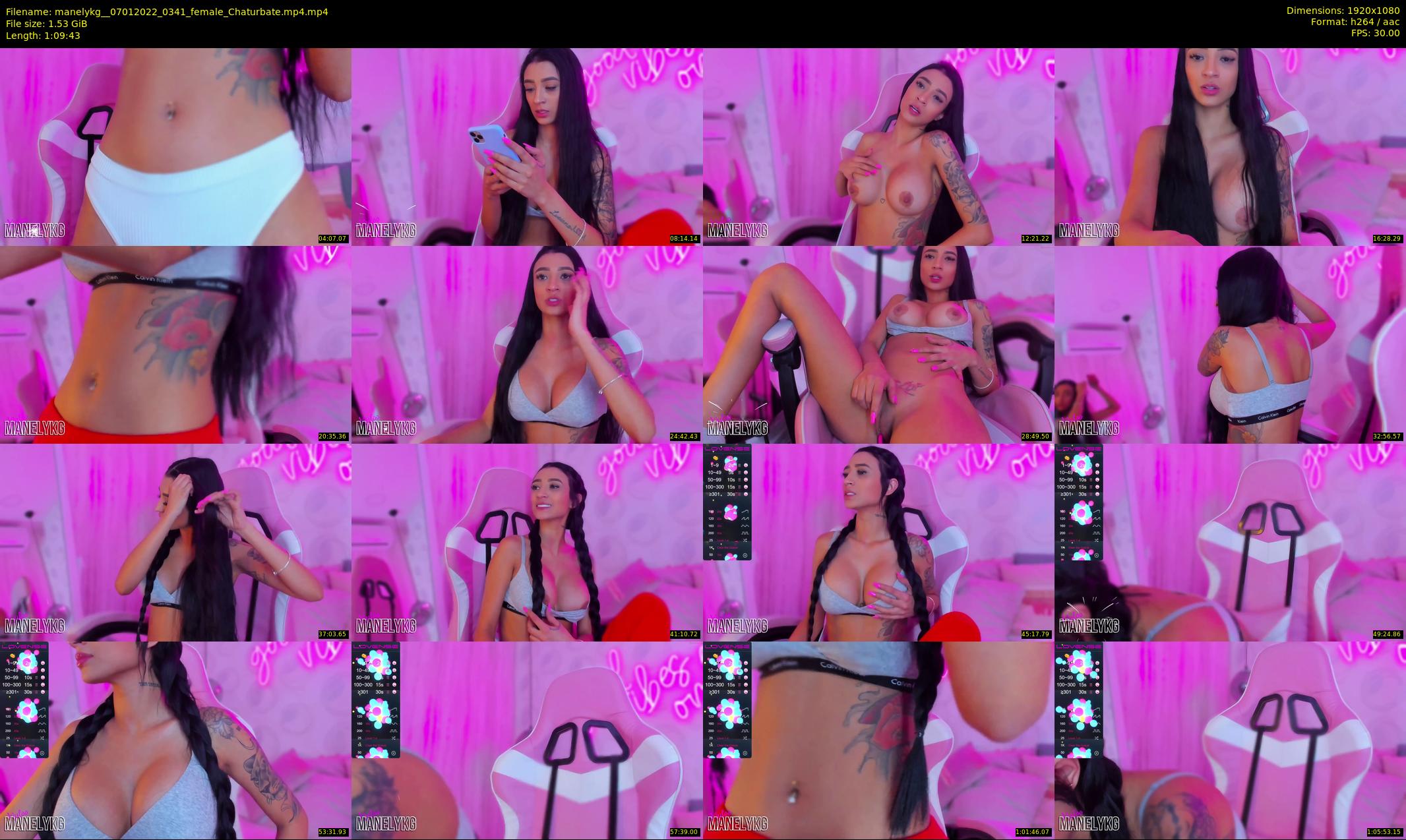 manelykg_ — 70 minute Chaturbate female cam show recording, 1080p, Jan 7, 2022