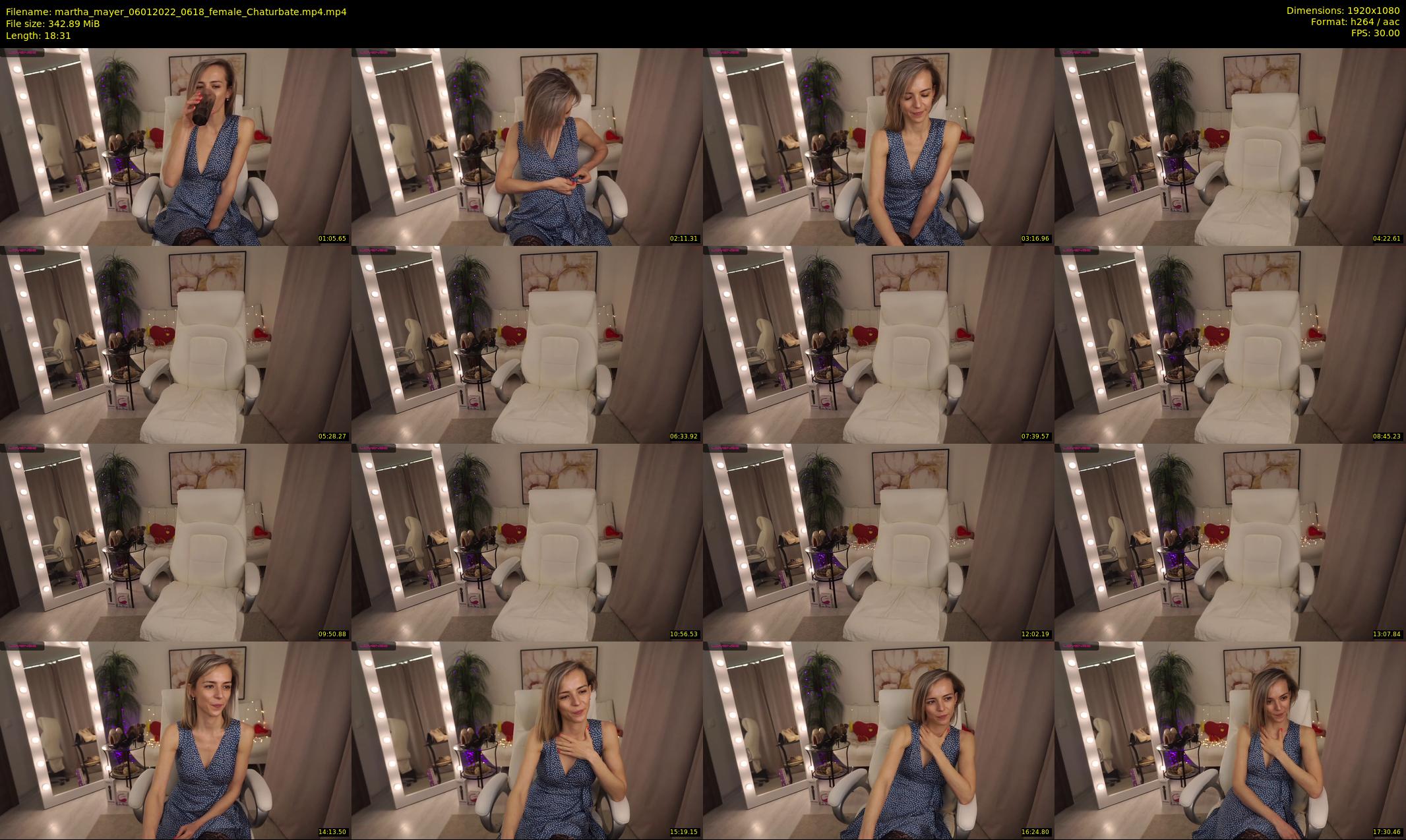 martha_mayer — 19 minute Chaturbate female cam show recording, 1080p, Jan 6, 2022