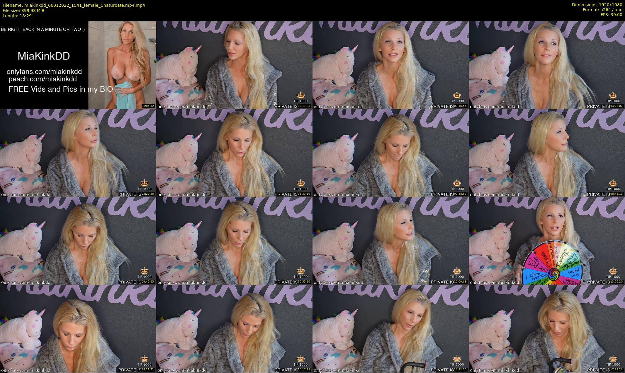 miakinkdd — 19 minute Chaturbate female cam show recording, 1080p, Jan 6, 2022