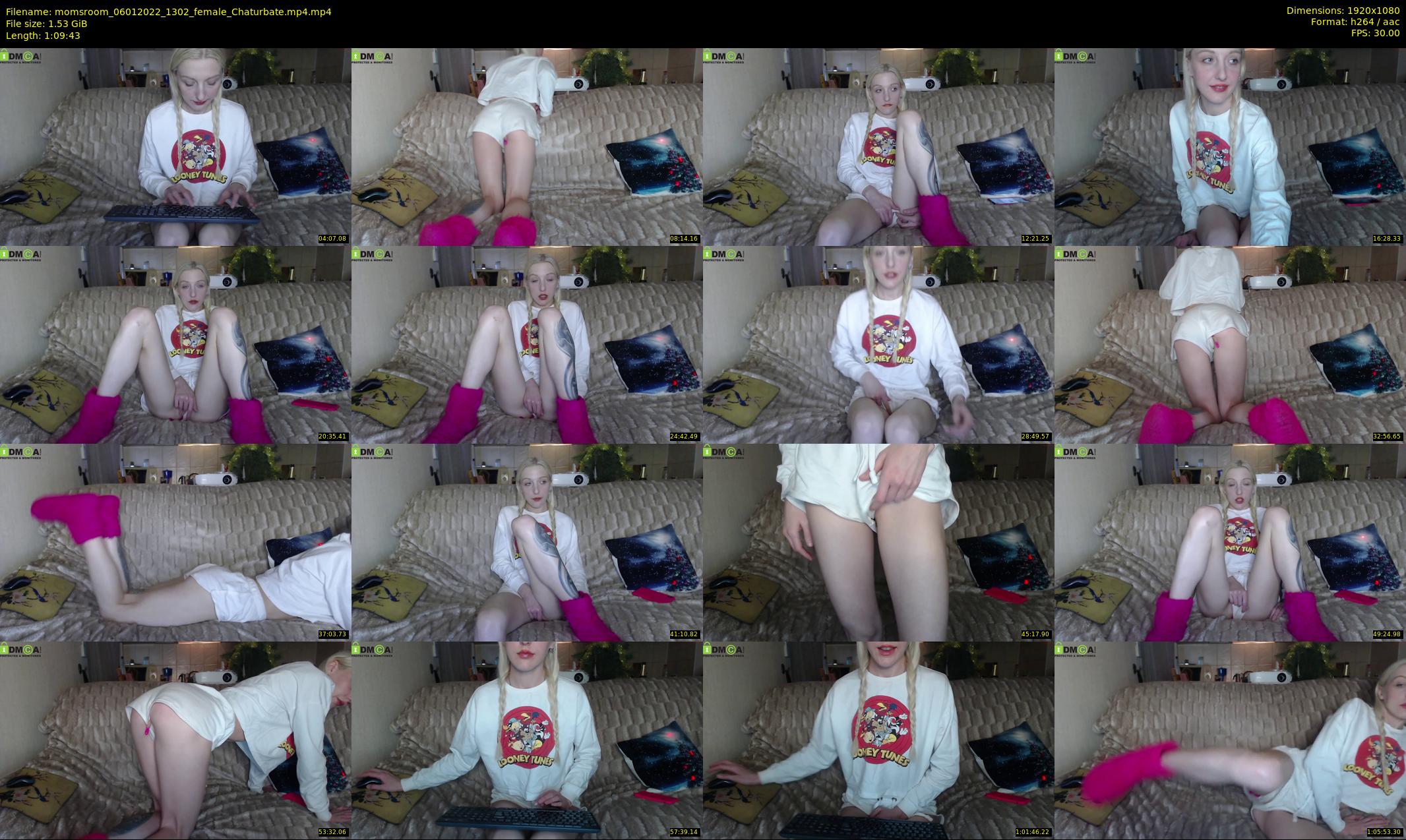 momsroom — 70 minute Chaturbate couple cam show recording, 1080p, Jan 6, 2022