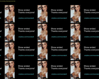 moondao — 3 minute Chaturbate female cam show recording, 1080p, Jan 6, 2022