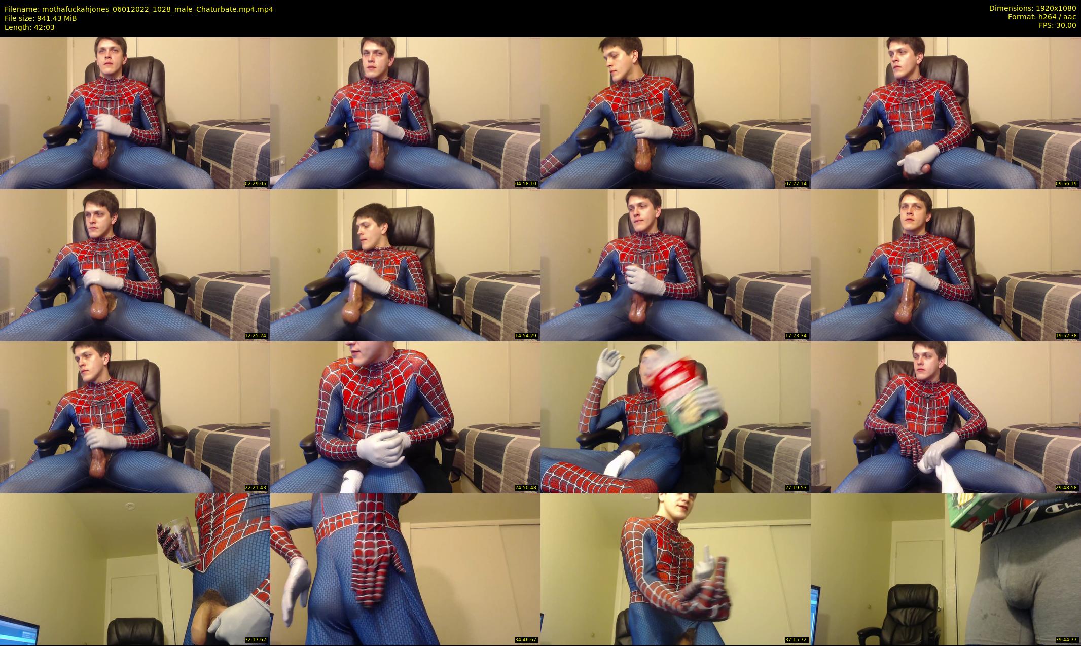 mothafuckahjones — 43 minute Chaturbate male cam show recording, 1080p, Jan 6, 2022