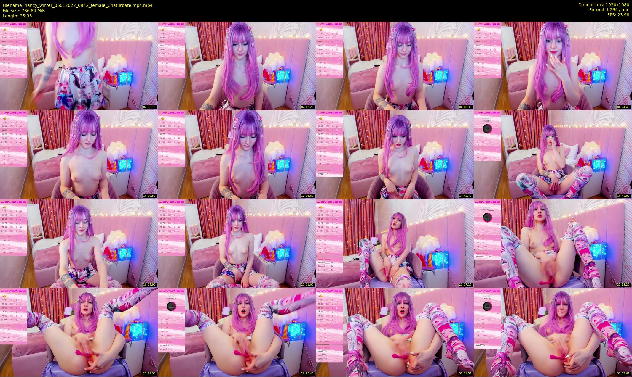 nancy_winter — 36 minute Chaturbate female cam show recording, 1080p, Jan 6, 2022