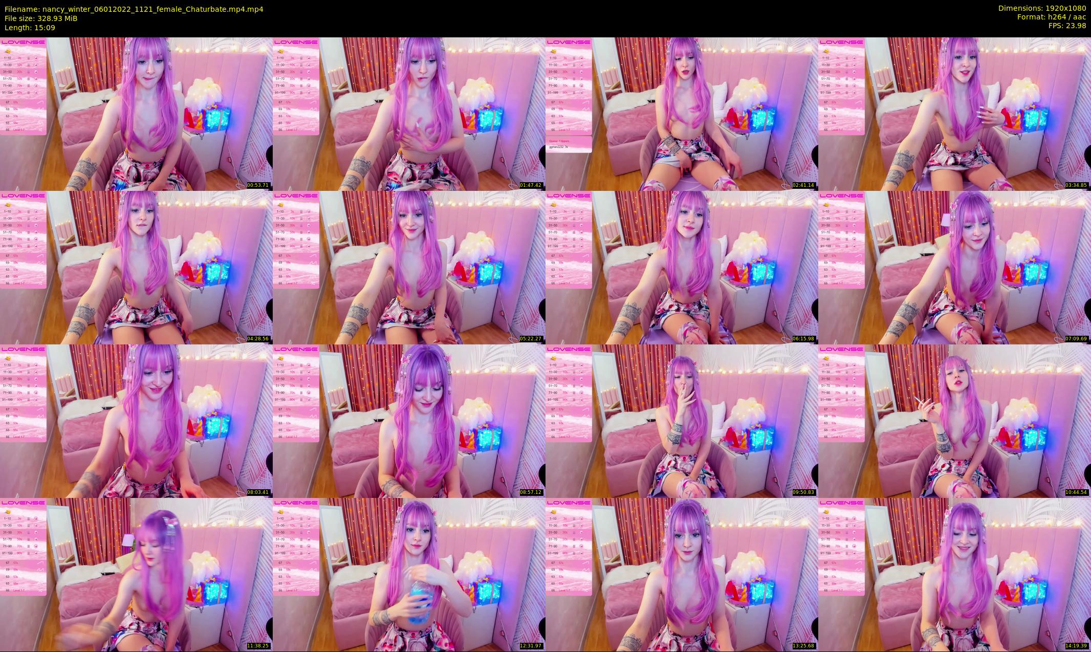nancy_winter — 16 minute Chaturbate female cam show recording, 1080p, Jan 6, 2022