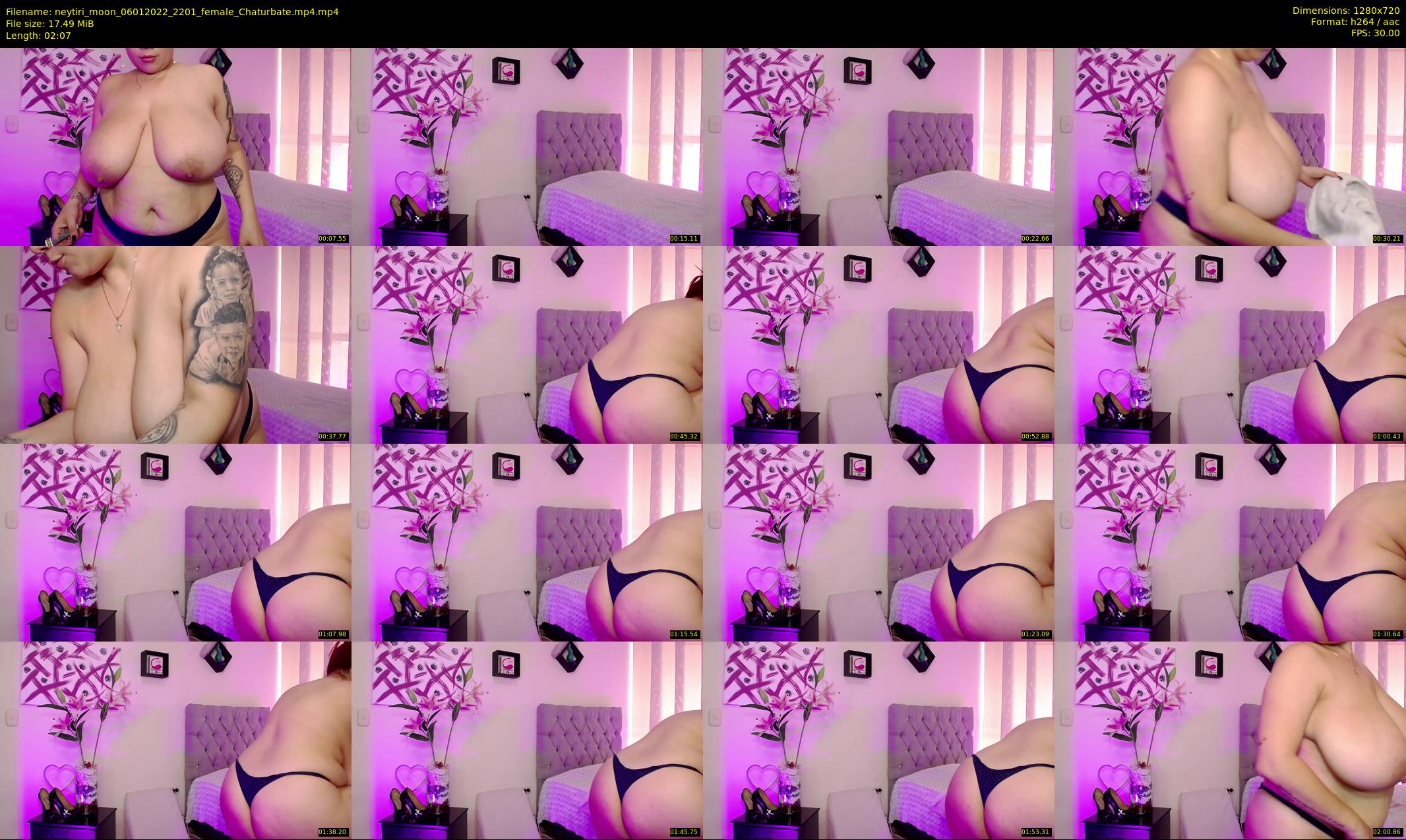 neytiri_moon — 3 minute Chaturbate female cam show recording, 720p, Jan 6, 2022