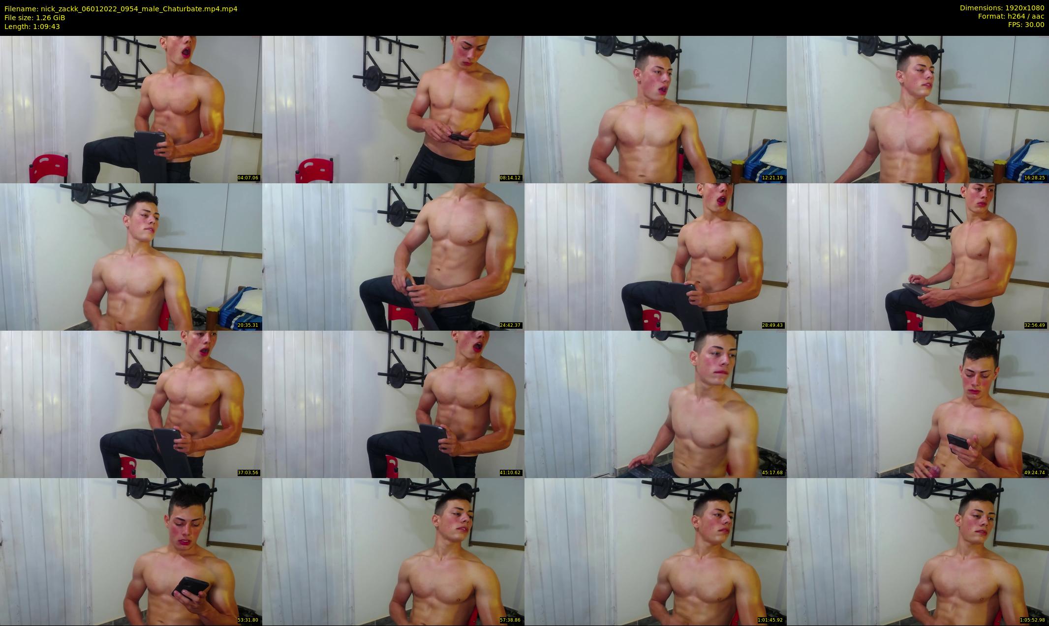 nick_zackk — 70 minute Chaturbate male cam show recording, 1080p, Jan 6, 2022