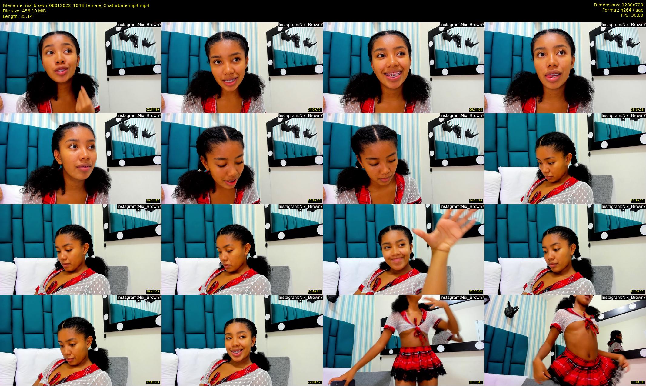 nix_brown — 36 minute Chaturbate female cam show recording, 720p, Jan 6, 2022