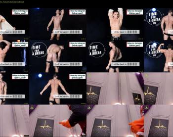 oliversport — 14 minute Chaturbate male cam show recording, 1080p, Jan 6, 2022