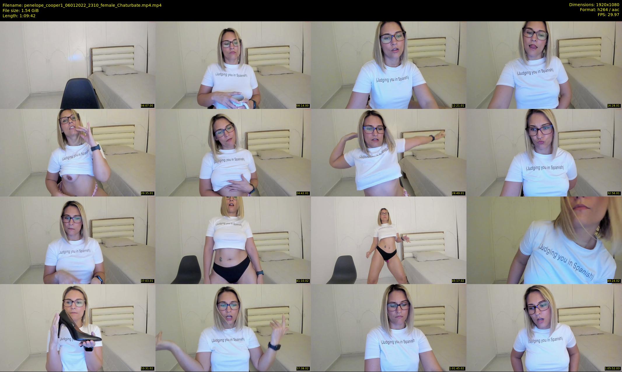 penelope_cooper1 — 70 minute Chaturbate female cam show recording, 1080p, Jan 6, 2022