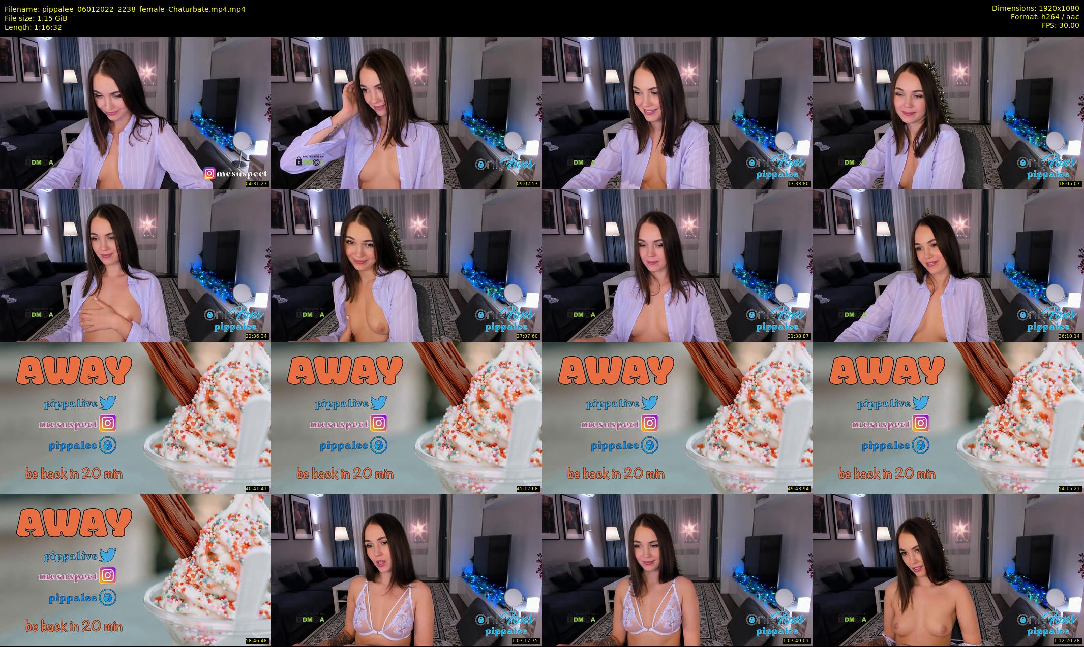 pippalee — 77 minute Chaturbate female cam show recording, 1080p, Jan 6, 2022