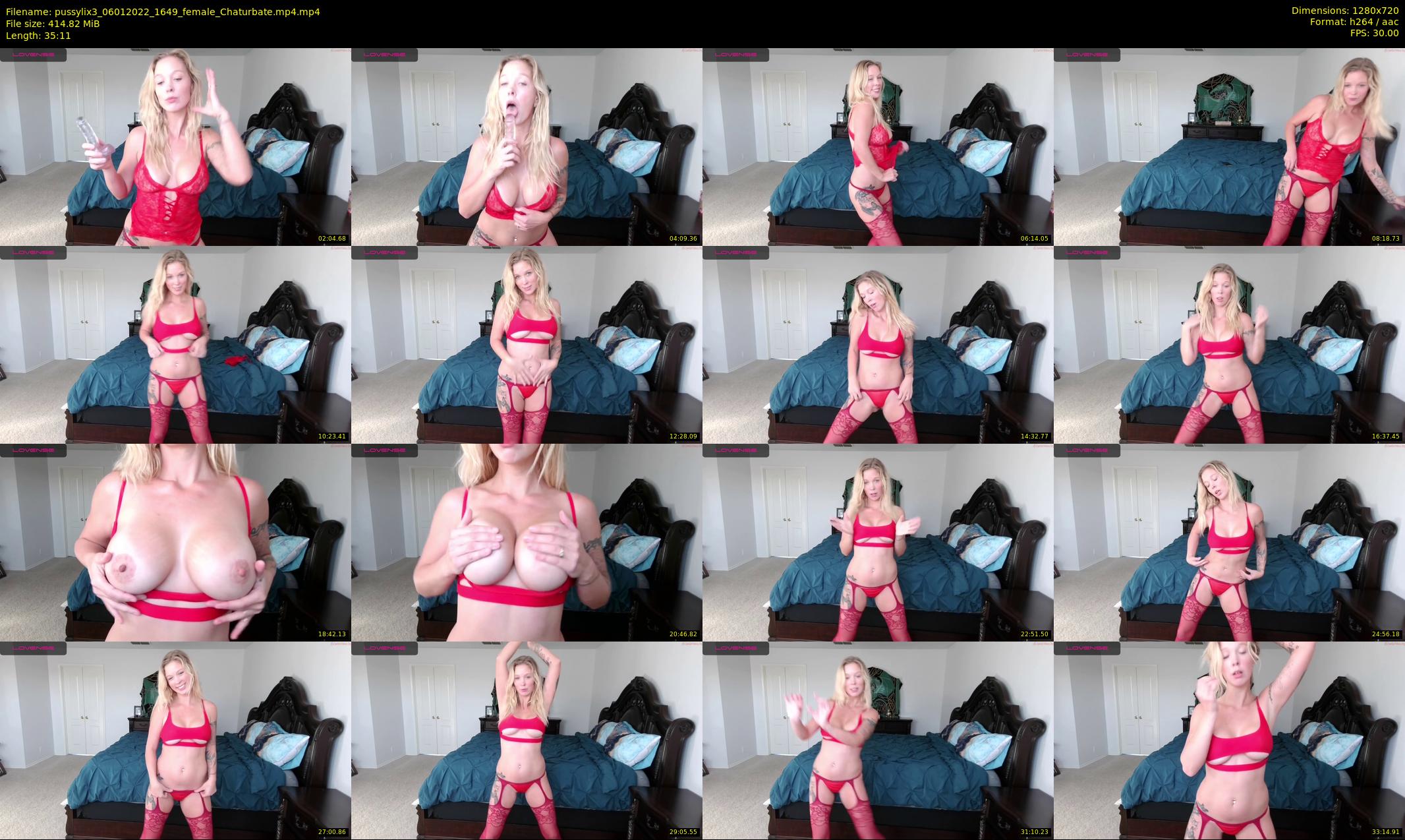 pussylix3 — 36 minute Chaturbate female cam show recording, 720p, Jan 6, 2022