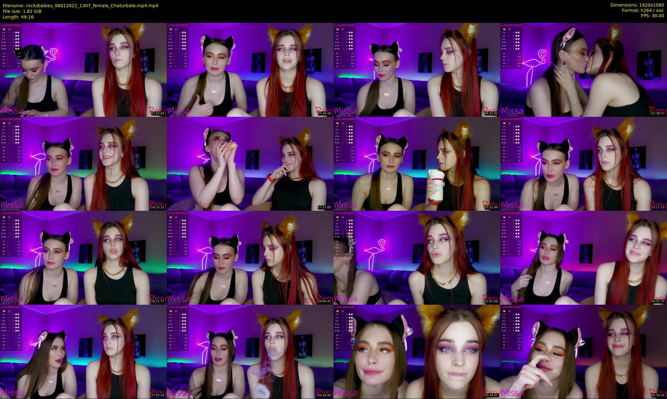 rocksbabies — 50 minute Chaturbate female cam show recording, 1080p, Jan 6, 2022