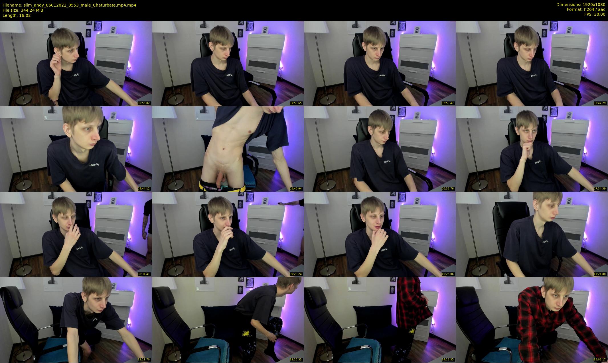 slim_andy — 17 minute Chaturbate male cam show recording, 1080p, Jan 6, 2022