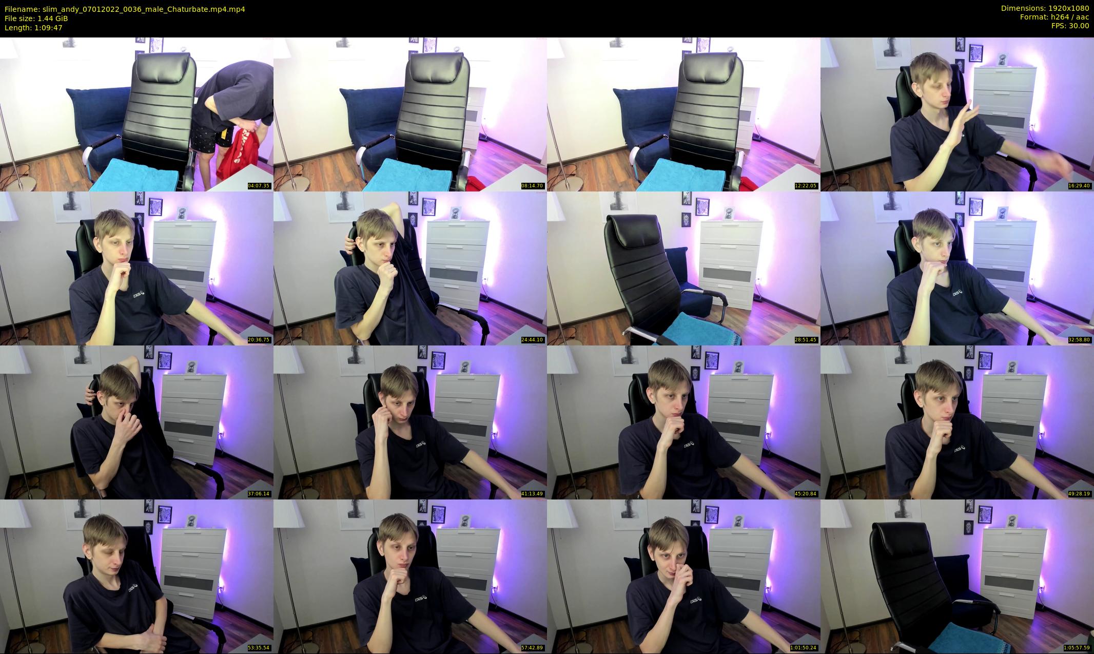 slim_andy — 70 minute Chaturbate male cam show recording, 1080p, Jan 7, 2022