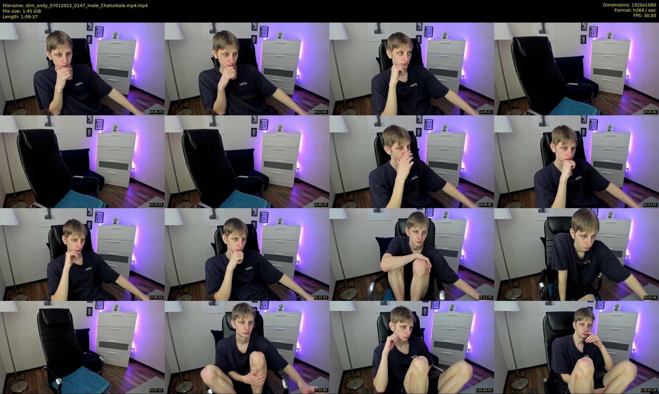 slim_andy — 70 minute Chaturbate male cam show recording, 1080p, Jan 7, 2022
