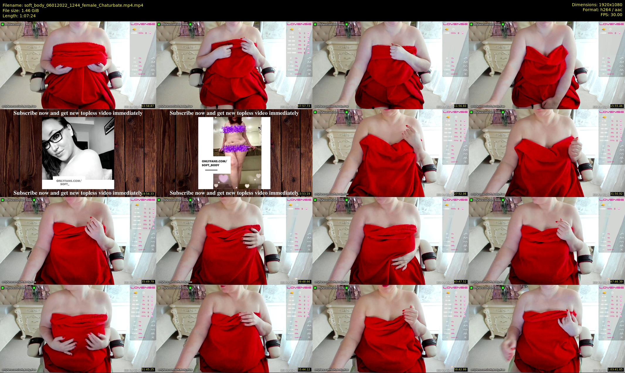 soft_body — 68 minute Chaturbate female cam show recording, 1080p, Jan 6, 2022