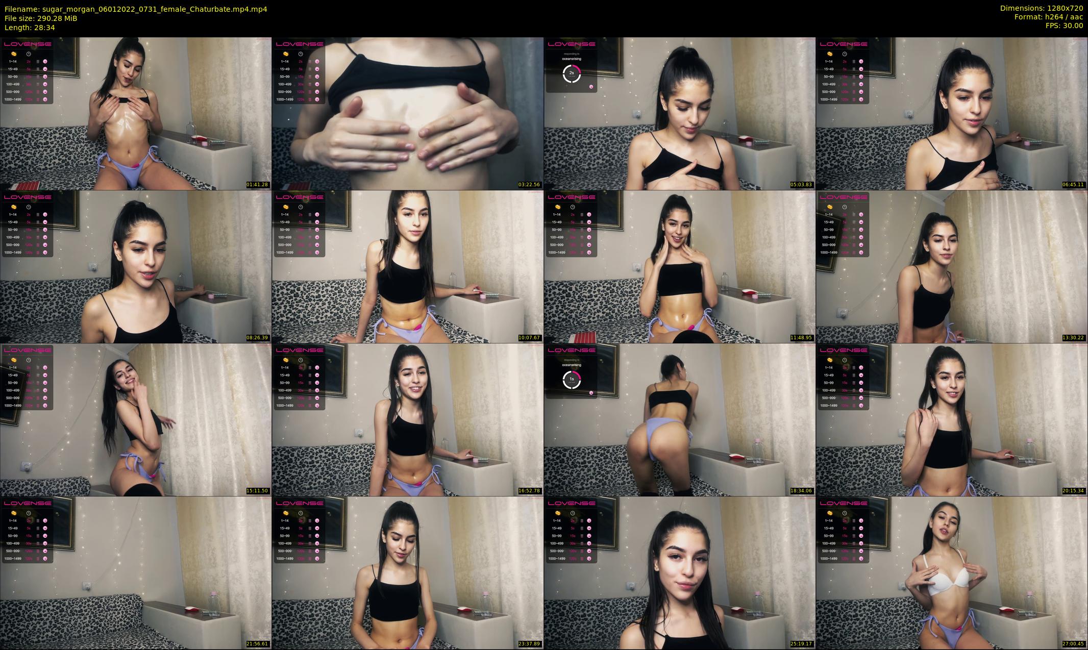 sugar_morgan — 29 minute Chaturbate female cam show recording, 720p, Jan 6, 2022
