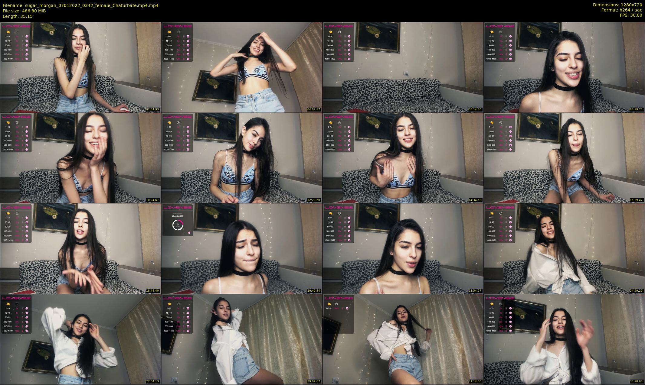 sugar_morgan — 36 minute Chaturbate female cam show recording, 720p, Jan 7, 2022