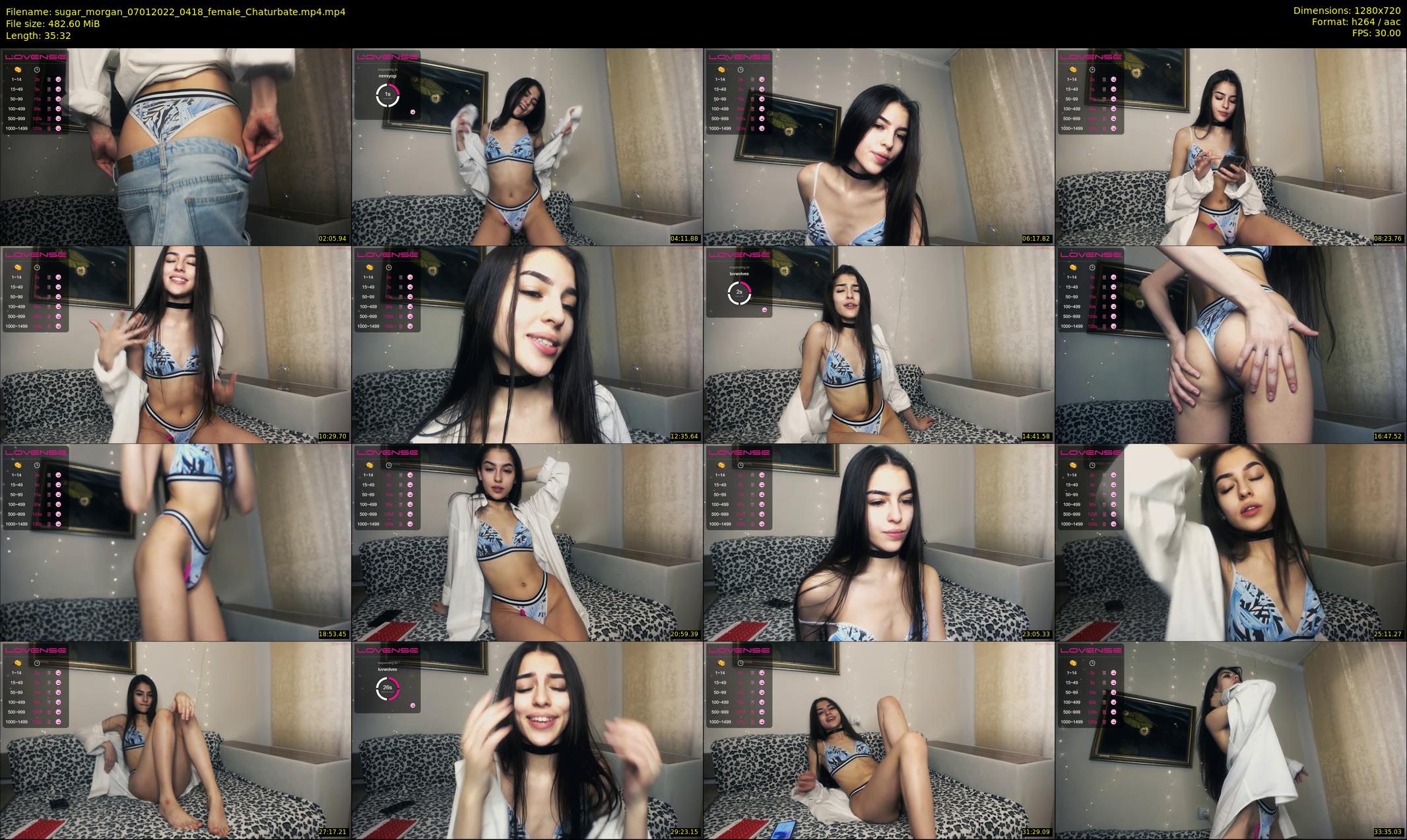 sugar_morgan — 36 minute Chaturbate female cam show recording, 720p, Jan 7, 2022