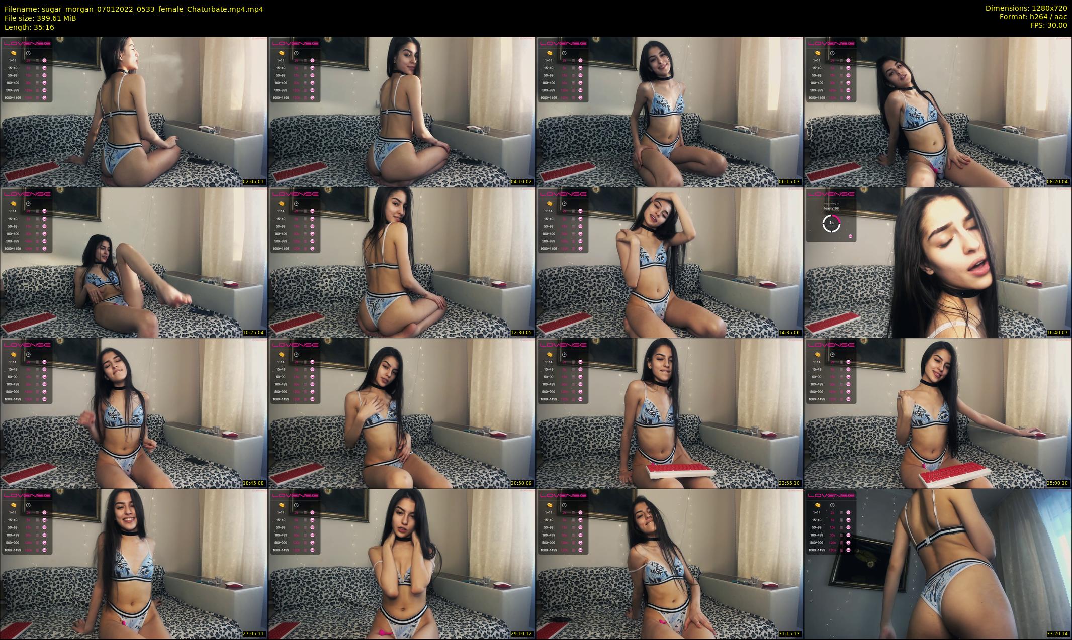 sugar_morgan — 36 minute Chaturbate female cam show recording, 720p, Jan 7, 2022