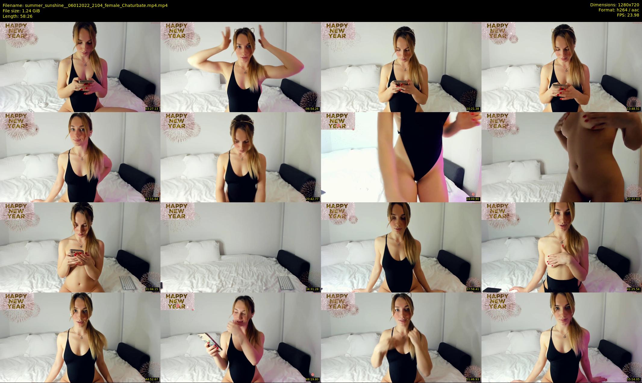 summer_sunshine_ — 59 minute Chaturbate female cam show recording, 720p, Jan 6, 2022
