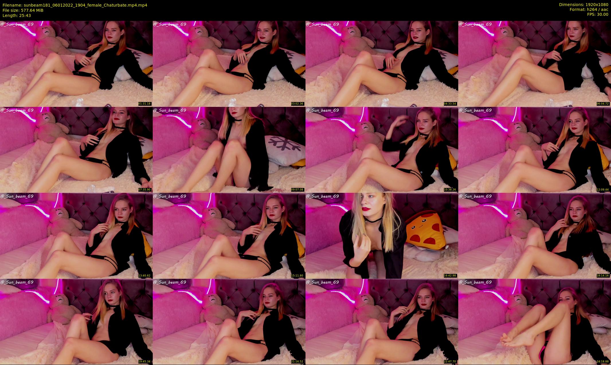 sunbeam181 — 26 minute Chaturbate female cam show recording, 1080p, Jan 6, 2022