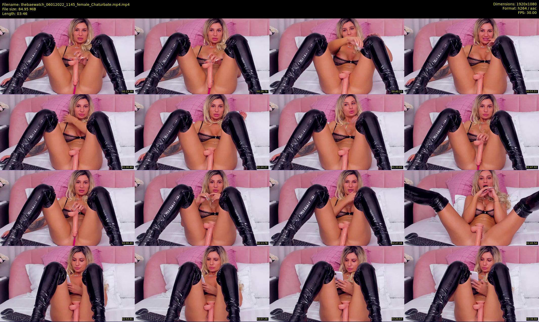 thebaewatch — 4 minute Chaturbate female cam show recording, 1080p, Jan 6, 2022