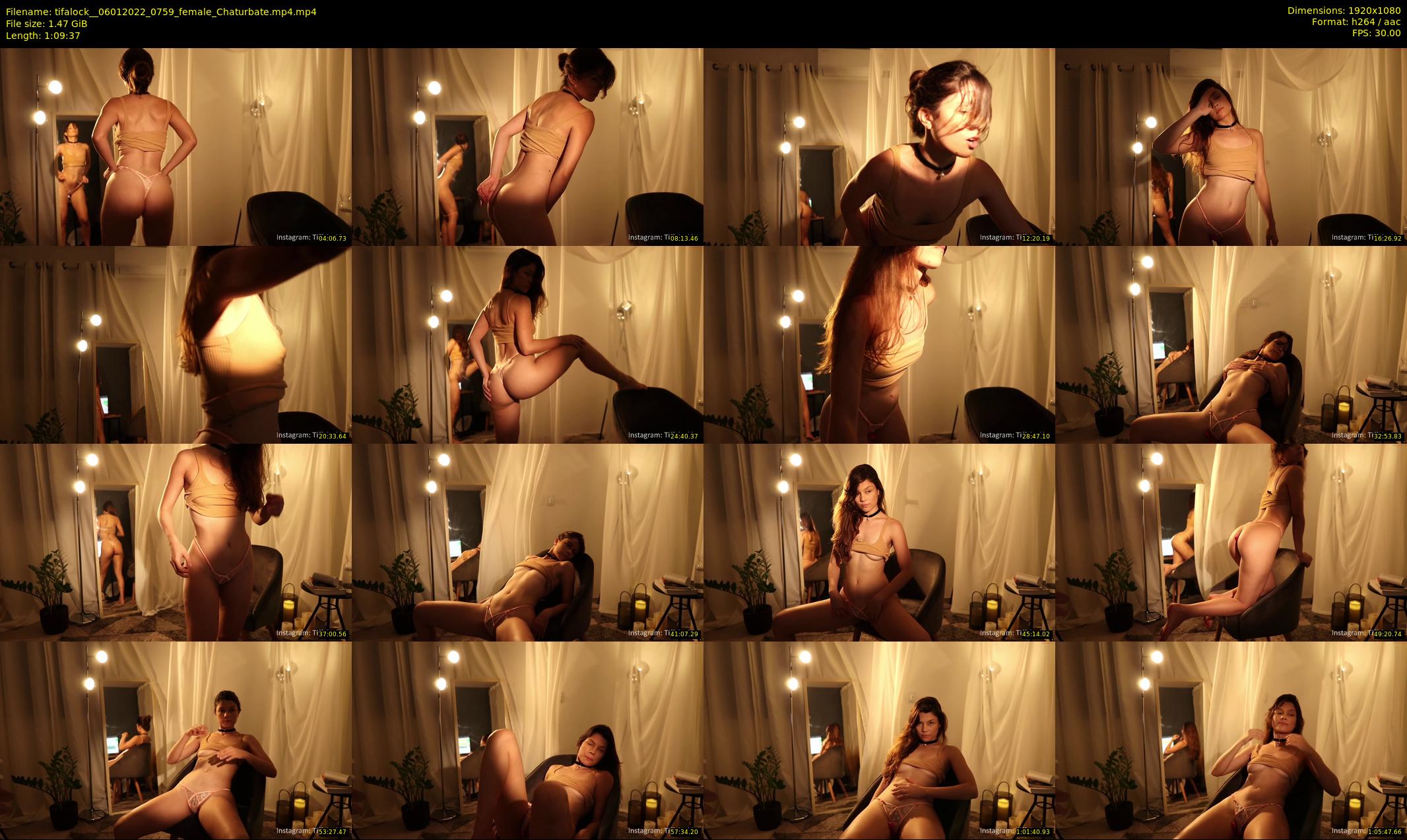 tifalock_ — 70 minute Chaturbate female cam show recording, 1080p, Jan 6, 2022