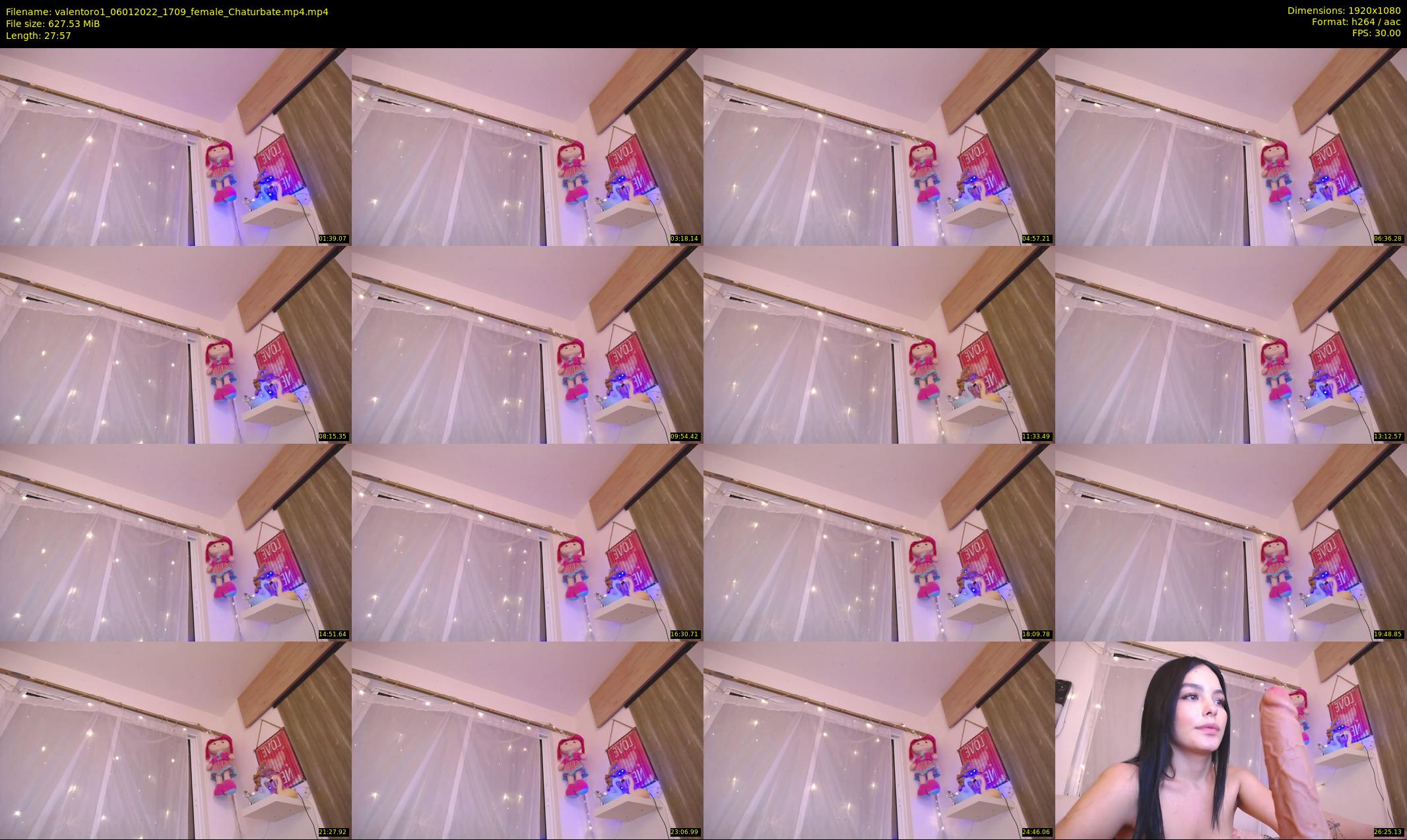 valentoro1 — 28 minute Chaturbate female cam show recording, 1080p, Jan 6, 2022