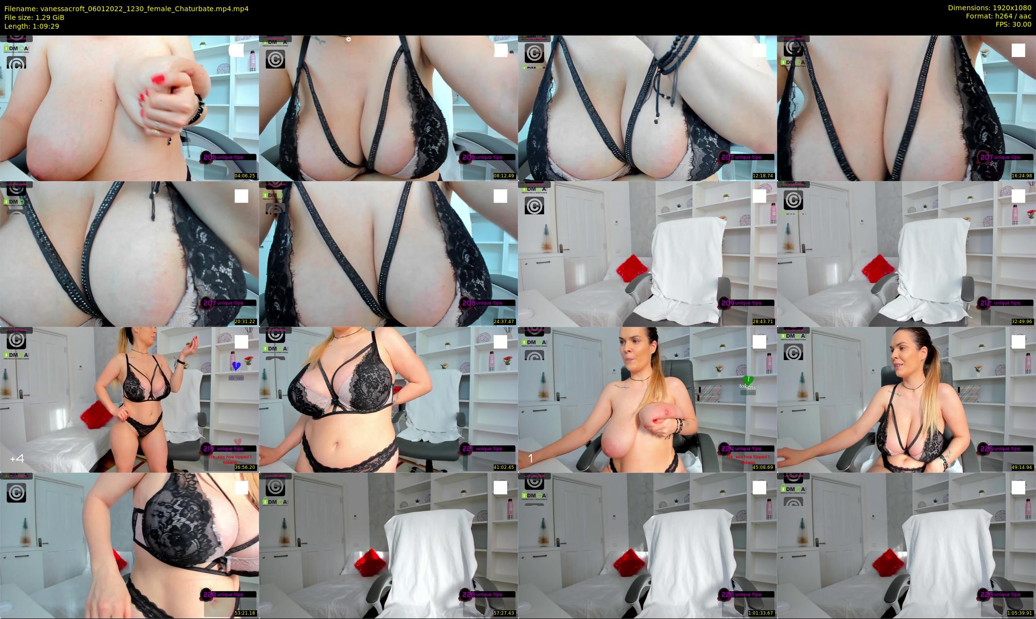 vanessacroft — 70 minute Chaturbate female cam show recording, 1080p, Jan 6, 2022