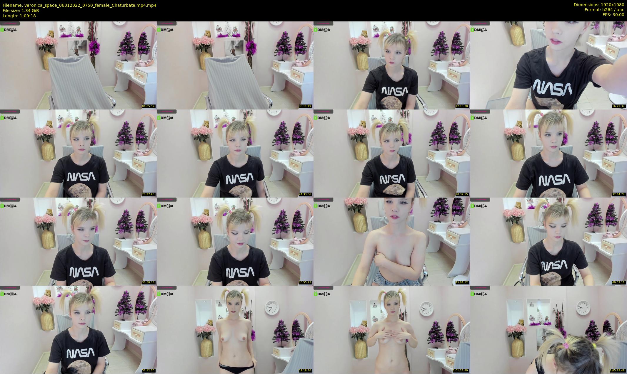 veronica_space — 70 minute Chaturbate female cam show recording, 1080p, Jan 6, 2022