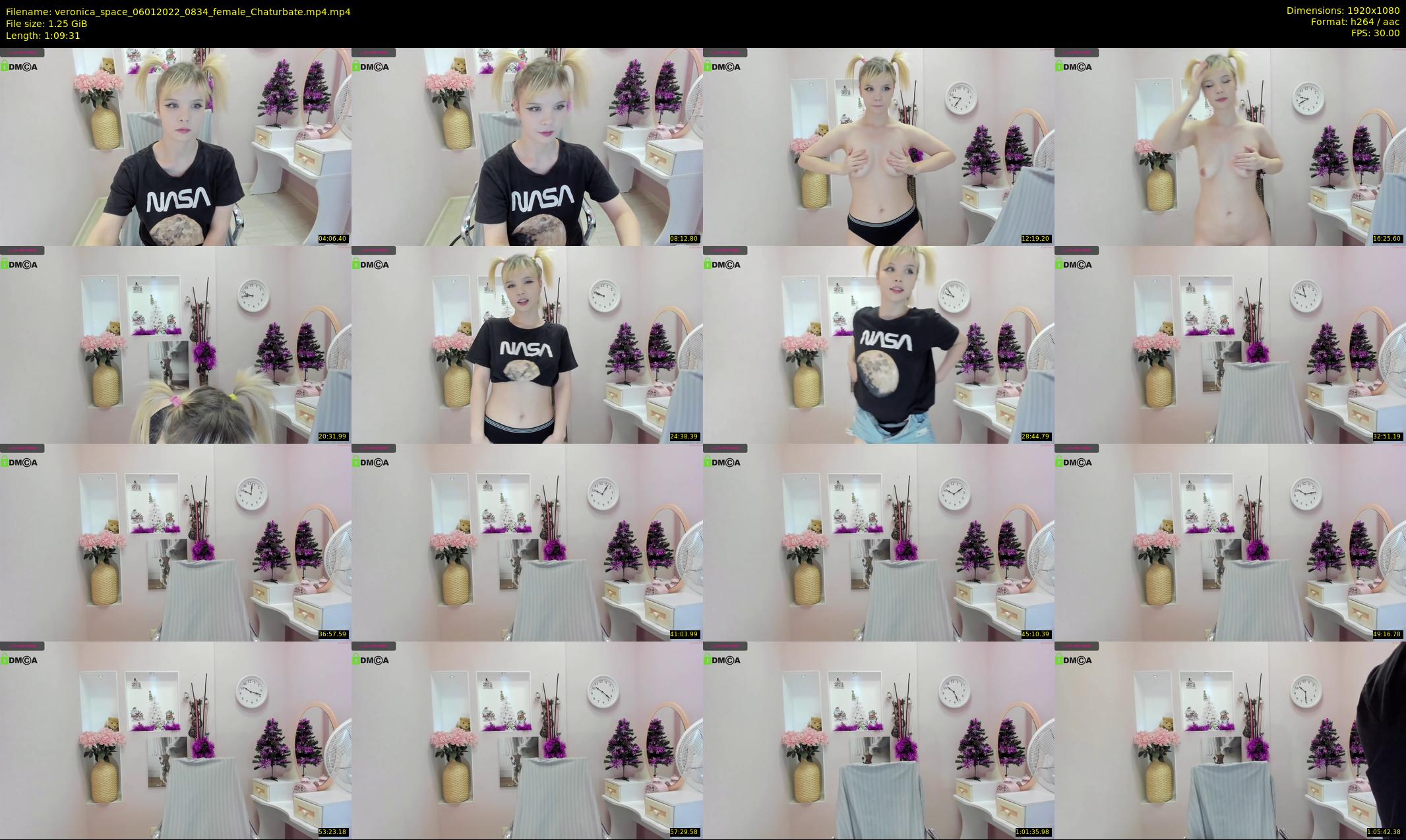 veronica_space — 70 minute Chaturbate female cam show recording, 1080p, Jan 6, 2022
