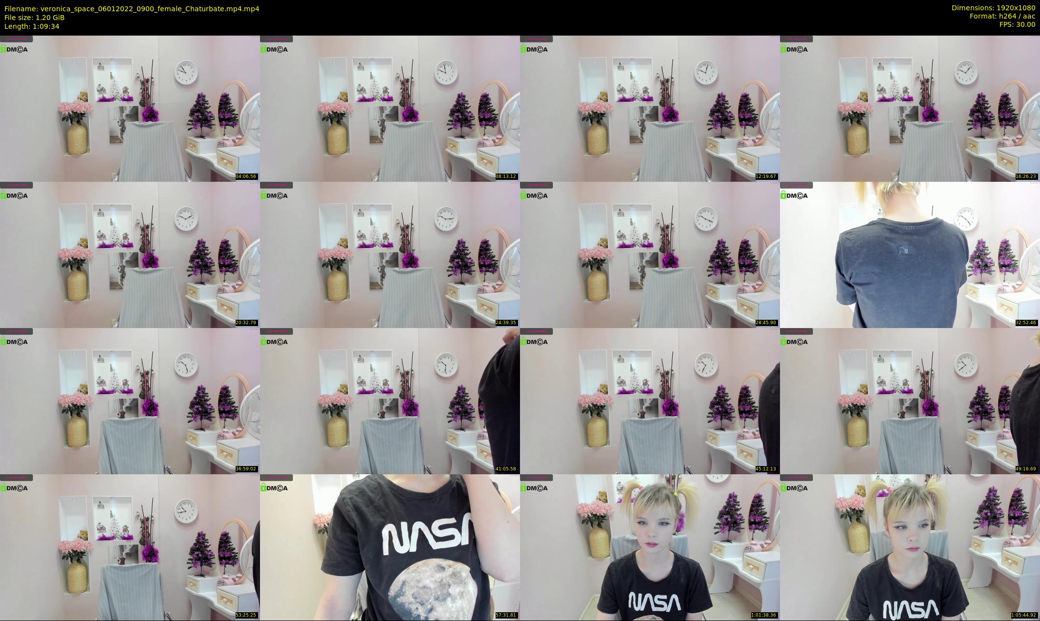 veronica_space — 70 minute Chaturbate female cam show recording, 1080p, Jan 6, 2022