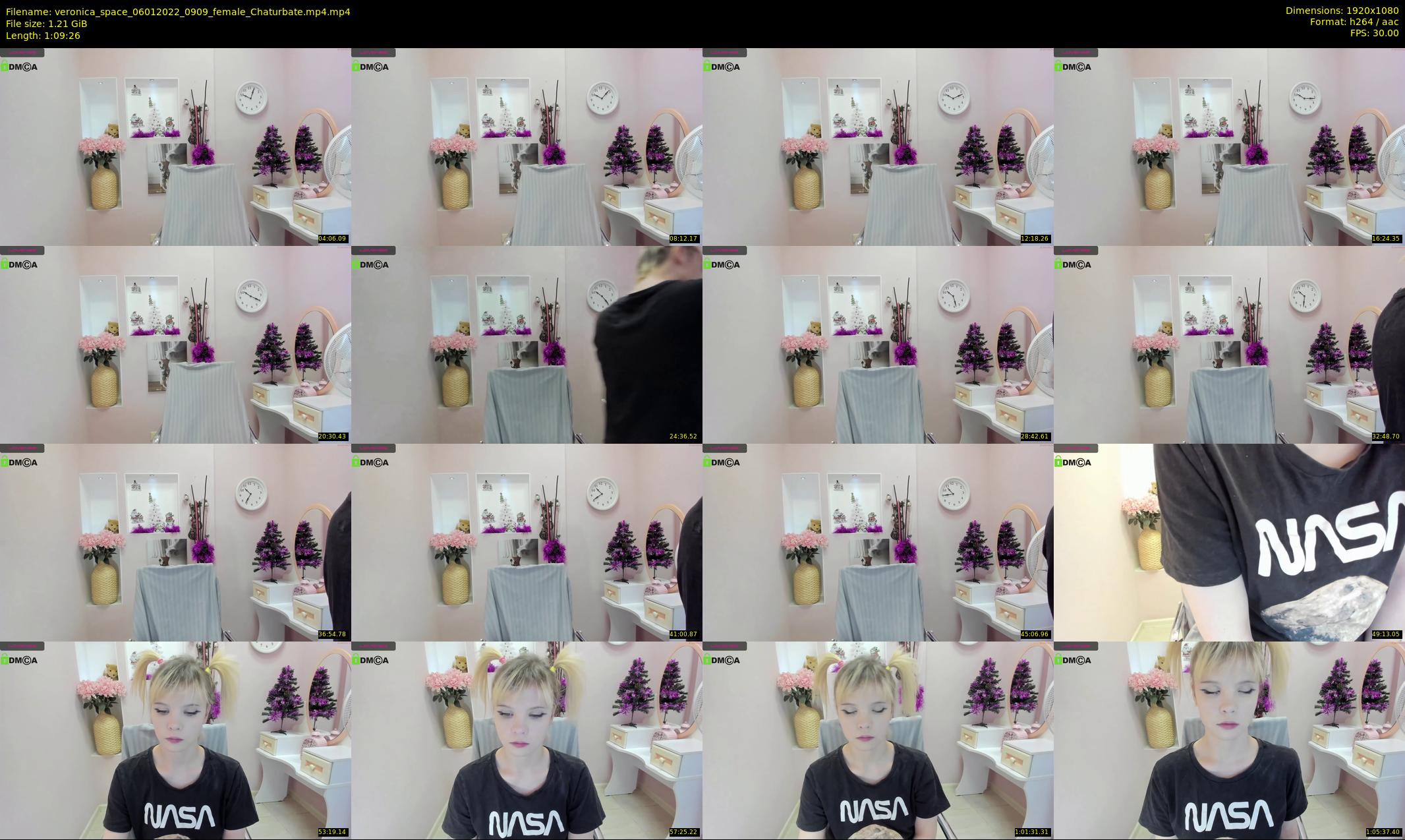 veronica_space — 70 minute Chaturbate female cam show recording, 1080p, Jan 6, 2022