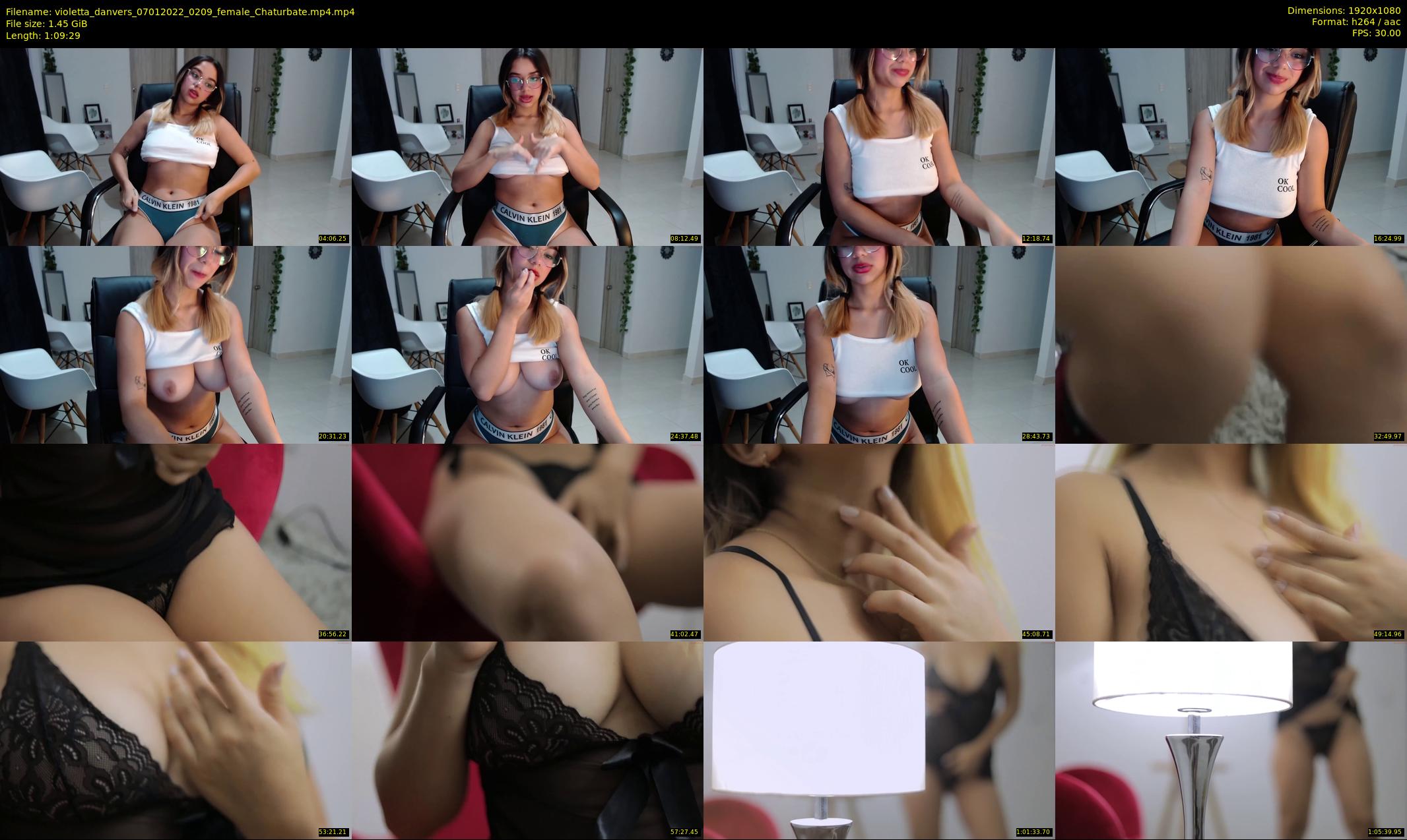violetta_danvers — 70 minute Chaturbate female cam show recording, 1080p, Jan 7, 2022