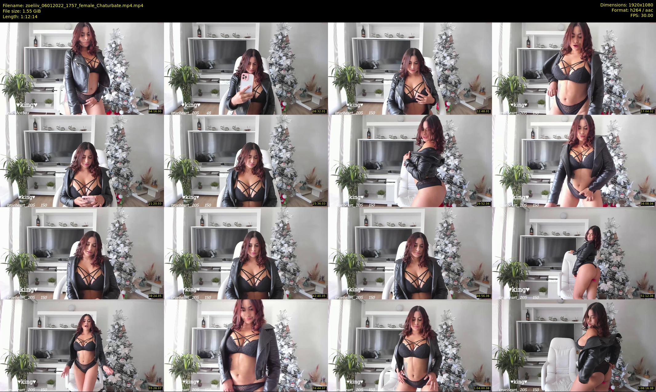 zoeliiv — 73 minute Chaturbate female cam show recording, 1080p, Jan 6, 2022