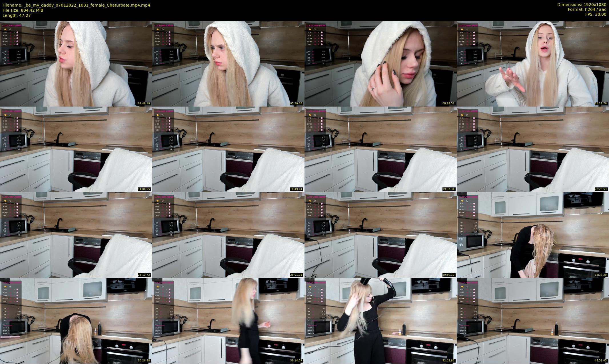 _be_my_daddy — 48 minute Chaturbate female cam show recording, 1080p, Jan 7, 2022