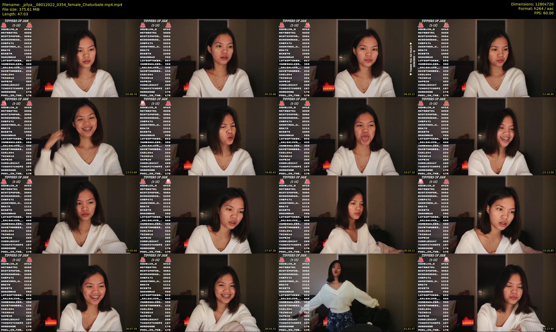 _pilya_ — 48 minute Chaturbate female cam show recording, 720p, Jan 8, 2022