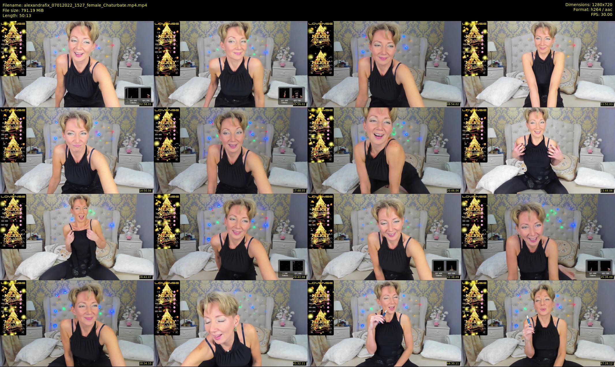 alexandrafix — 51 minute Chaturbate female cam show recording, 720p, Jan 7, 2022