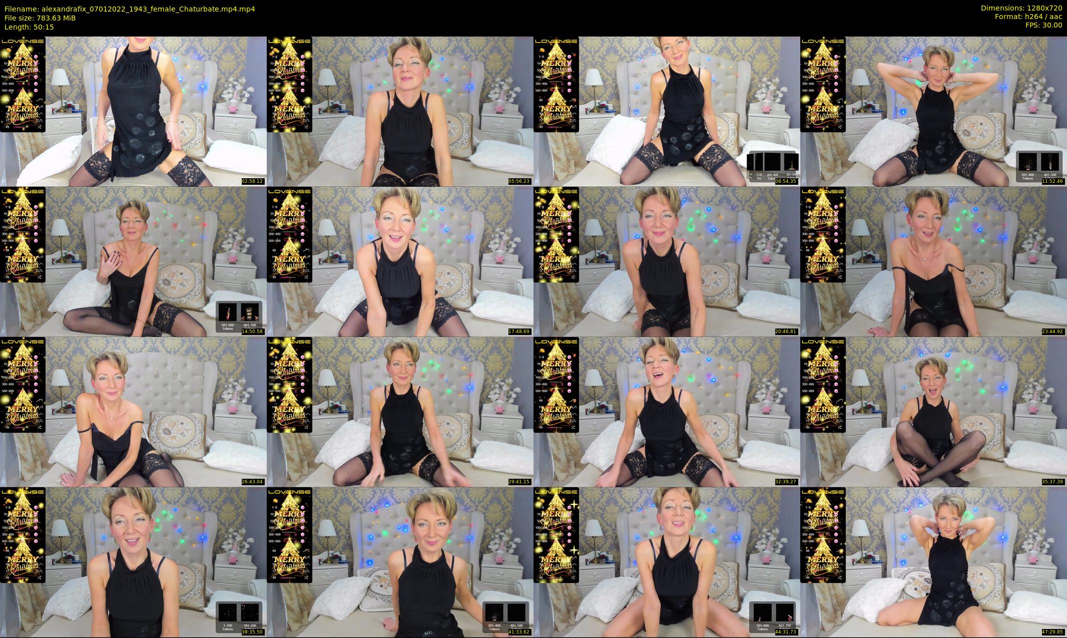 alexandrafix — 51 minute Chaturbate female cam show recording, 720p, Jan 7, 2022