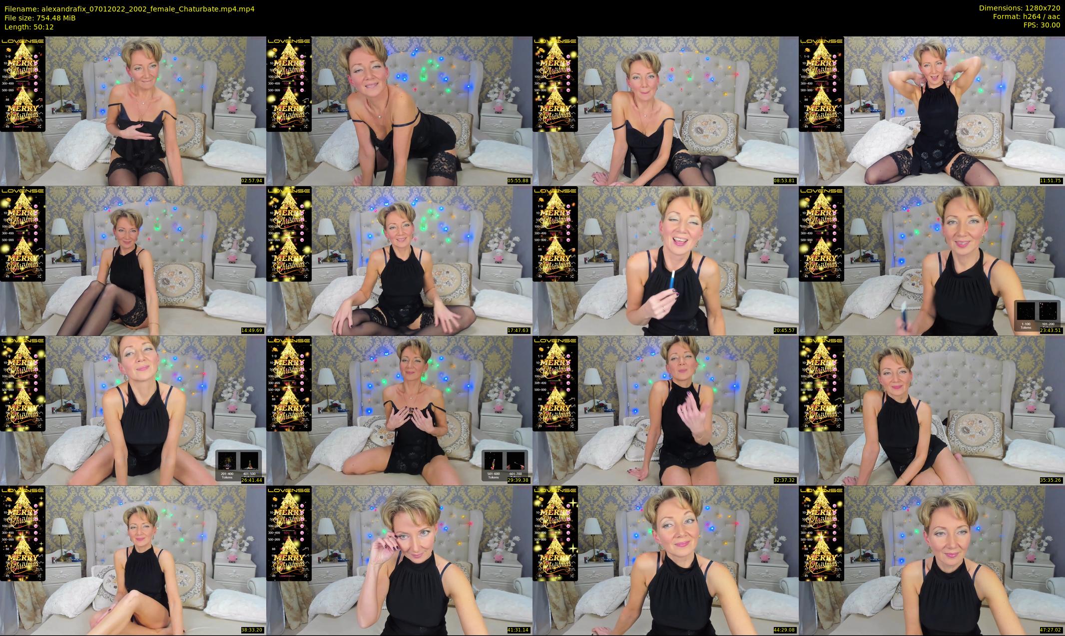 alexandrafix — 51 minute Chaturbate female cam show recording, 720p, Jan 7, 2022