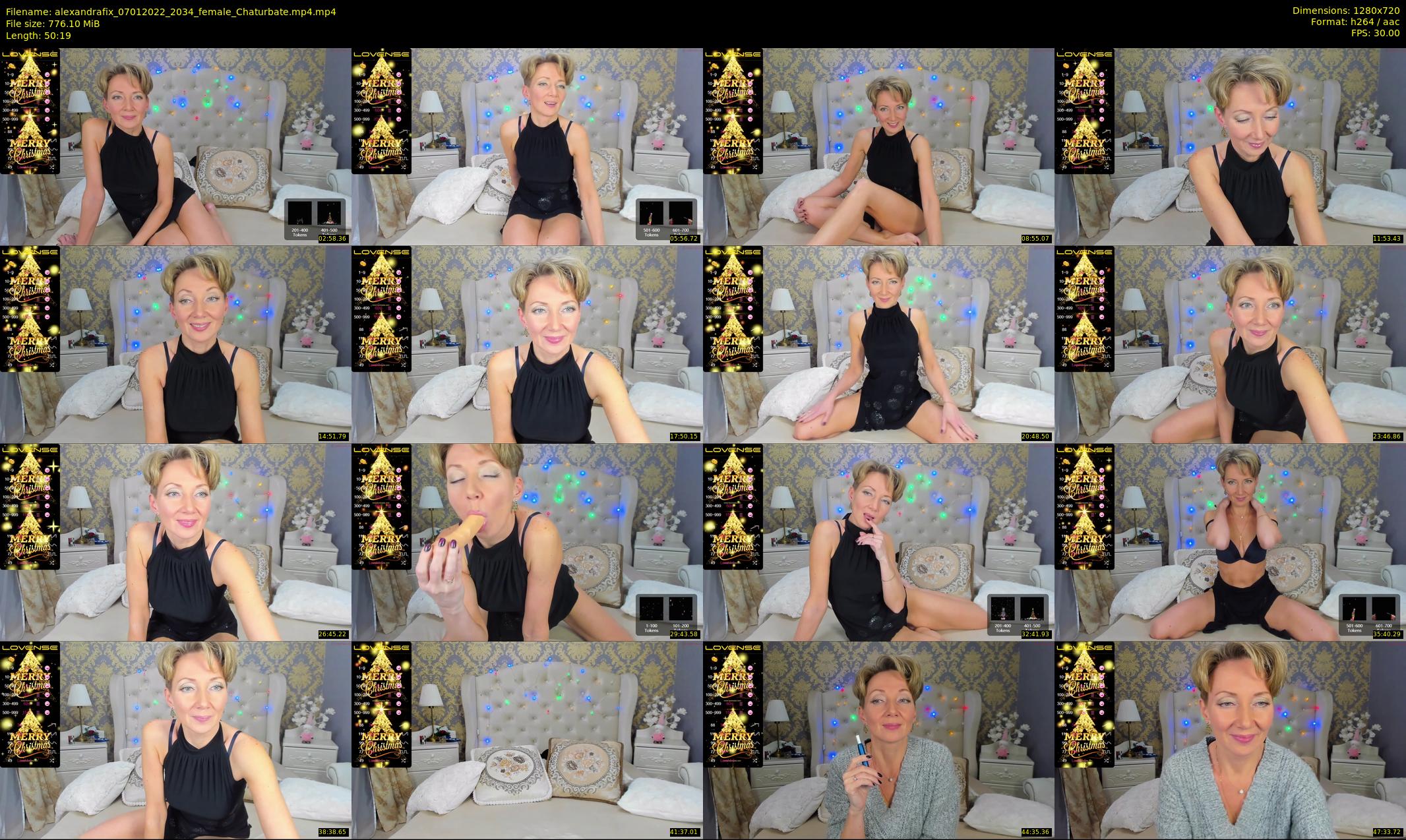 alexandrafix — 51 minute Chaturbate female cam show recording, 720p, Jan 7, 2022