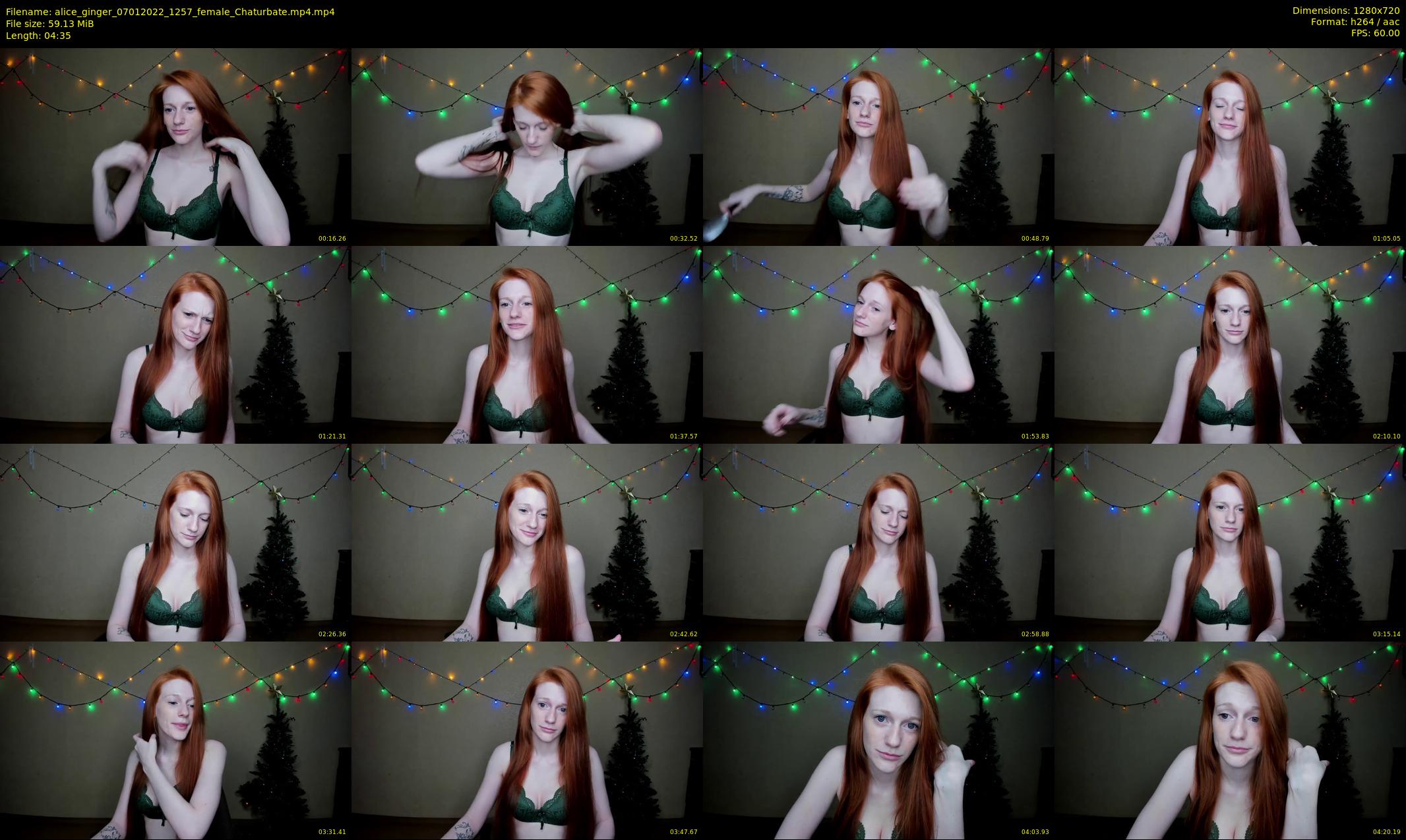 alice_ginger — 5 minute Chaturbate female cam show recording, 720p, Jan 7, 2022