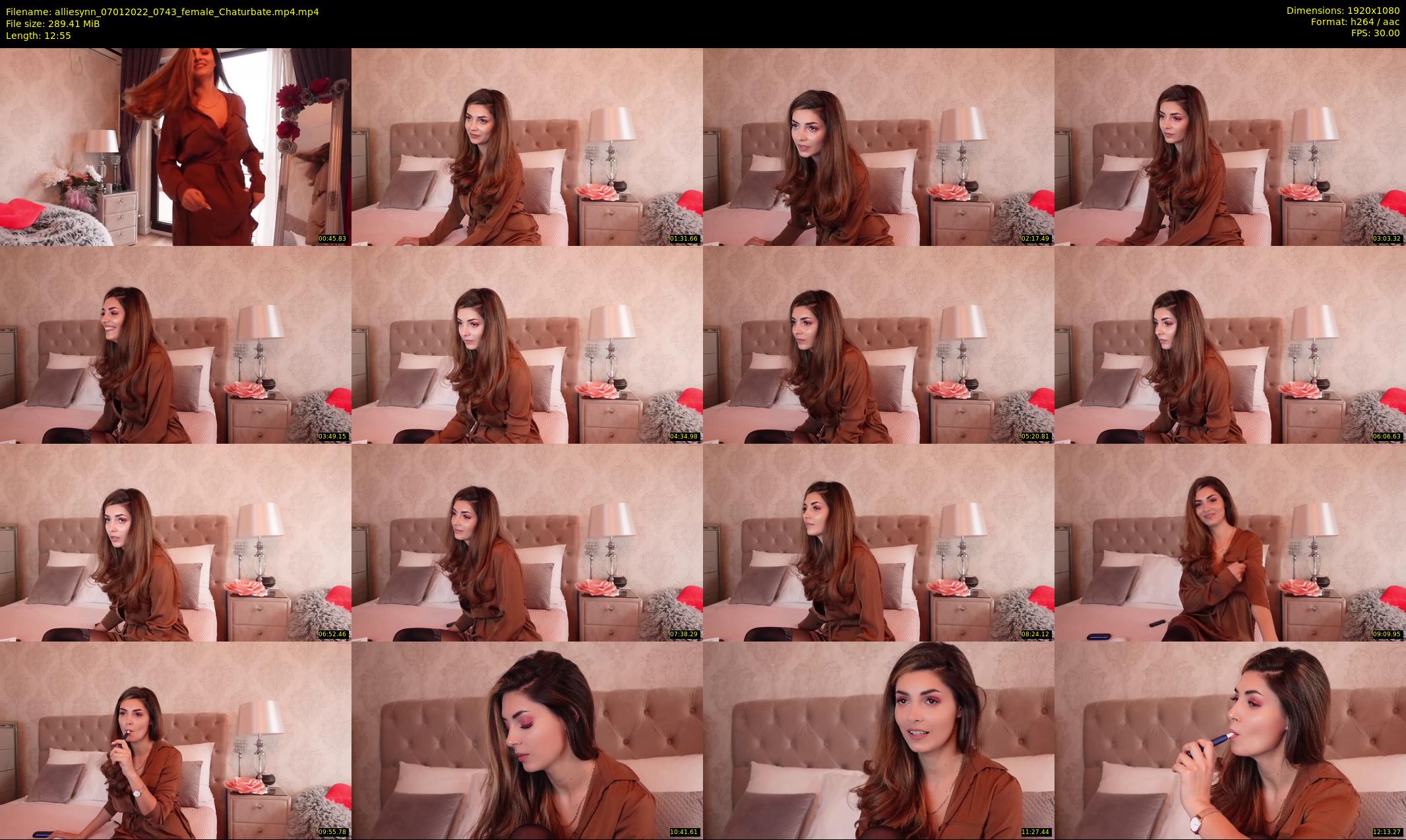 alliesynn — 13 minute Chaturbate female cam show recording, 1080p, Jan 7, 2022