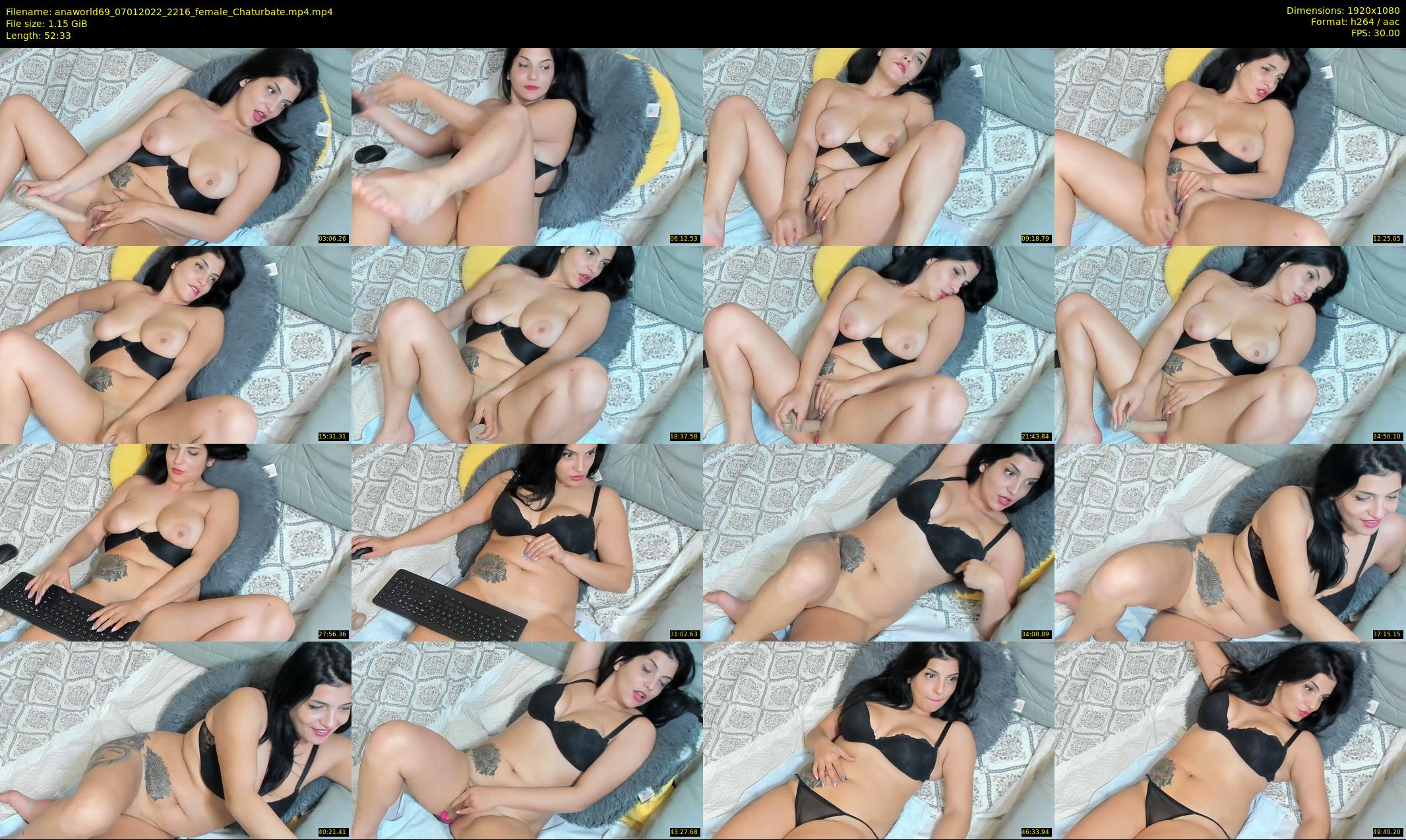 anaworld69 — 53 minute Chaturbate female cam show recording, 1080p, Jan 7, 2022