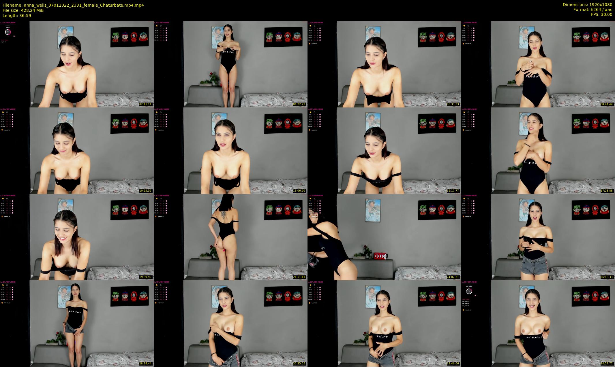 anna_wells — 37 minute Chaturbate female cam show recording, 1080p, Jan 7, 2022