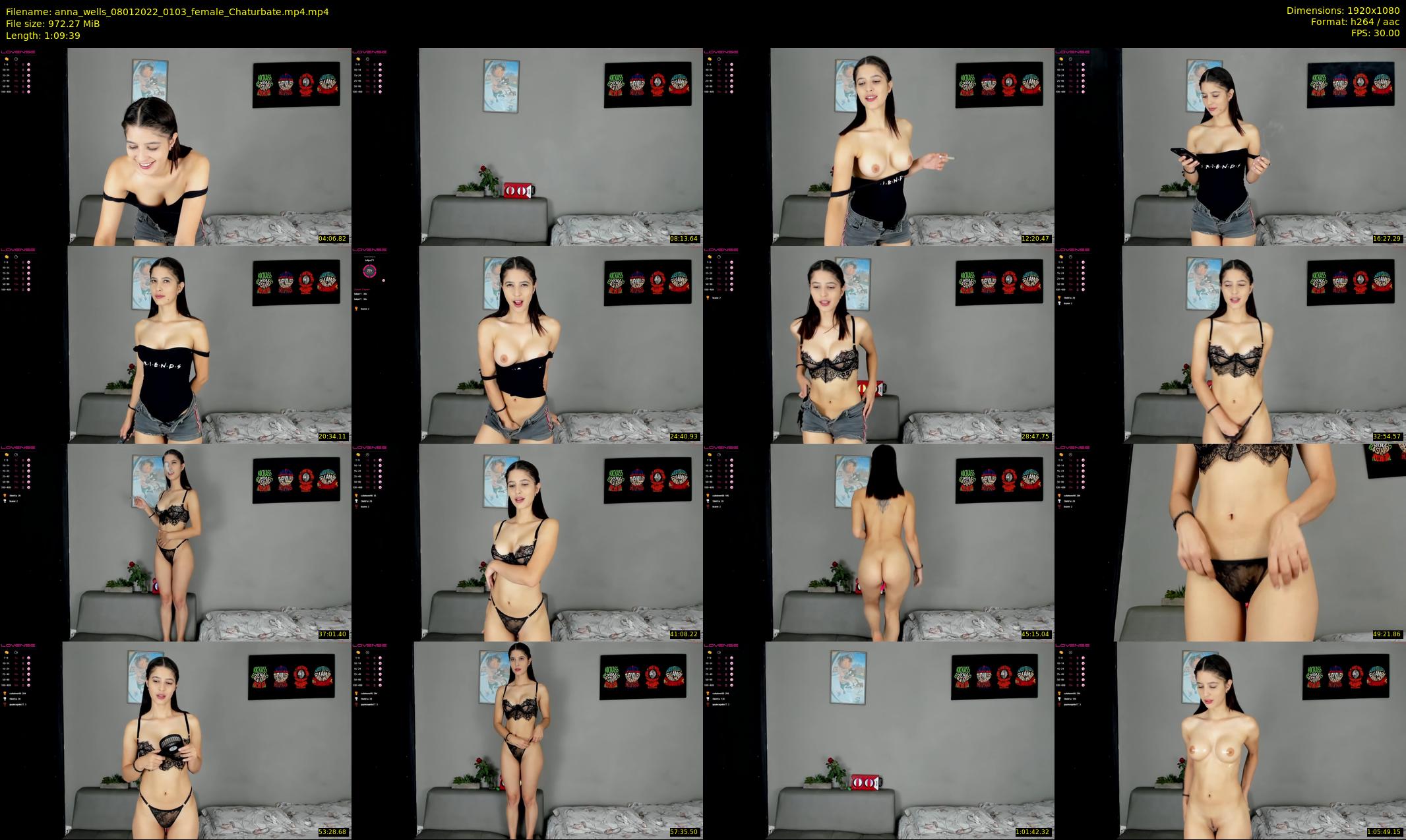 anna_wells — 70 minute Chaturbate female cam show recording, 1080p, Jan 8, 2022