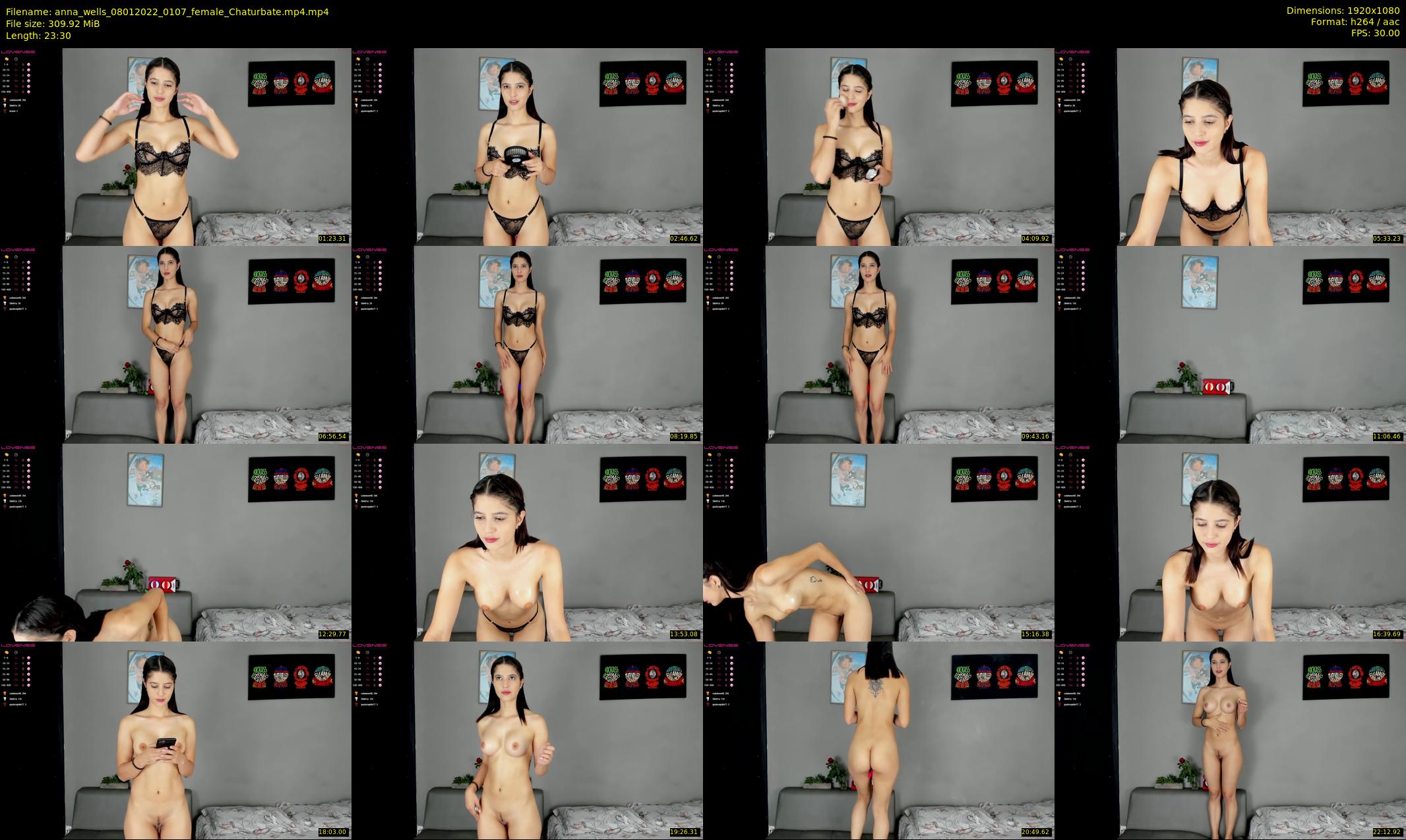 anna_wells — 24 minute Chaturbate female cam show recording, 1080p, Jan 8, 2022