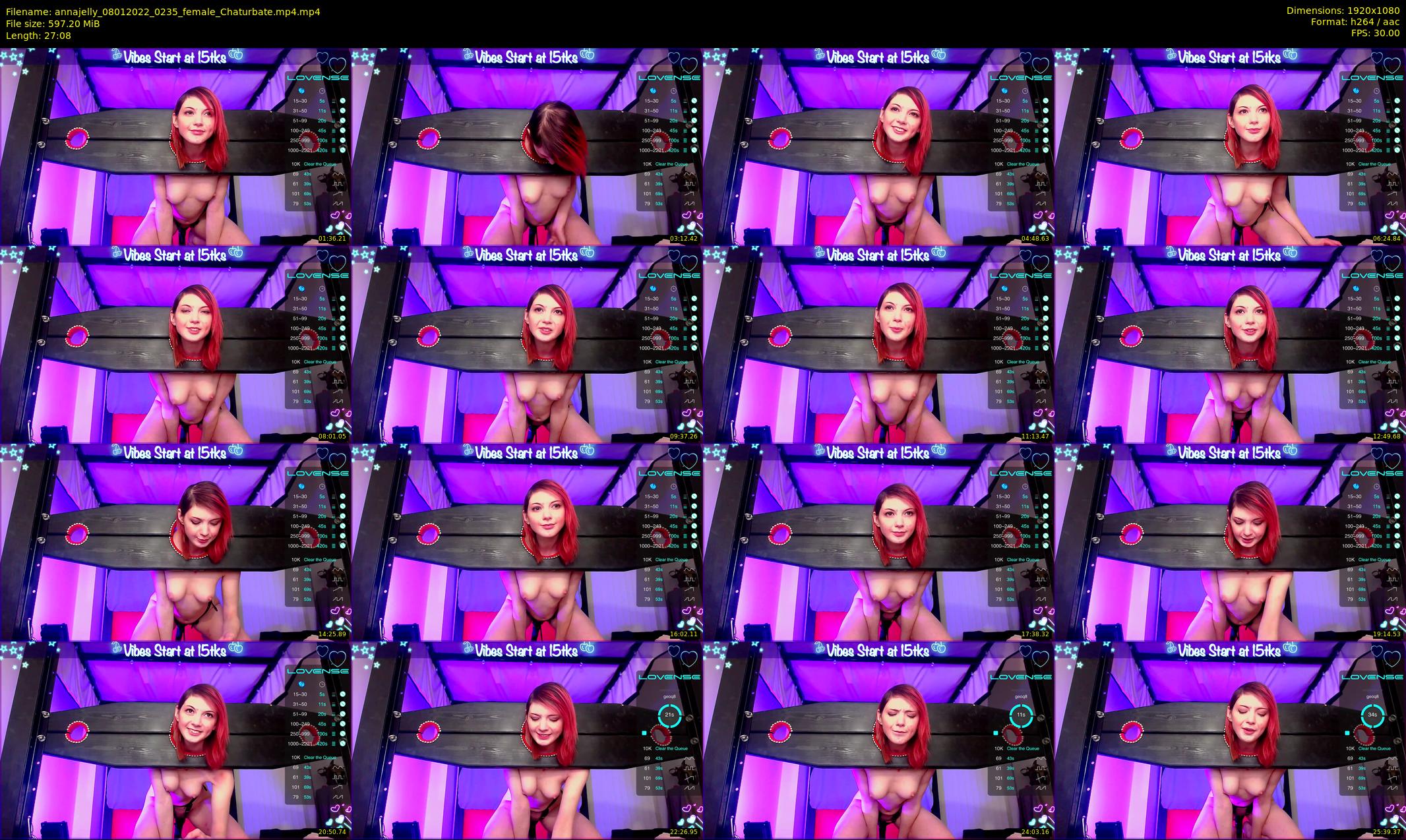 annajelly — 28 minute Chaturbate couple cam show recording, 1080p, Jan 8, 2022