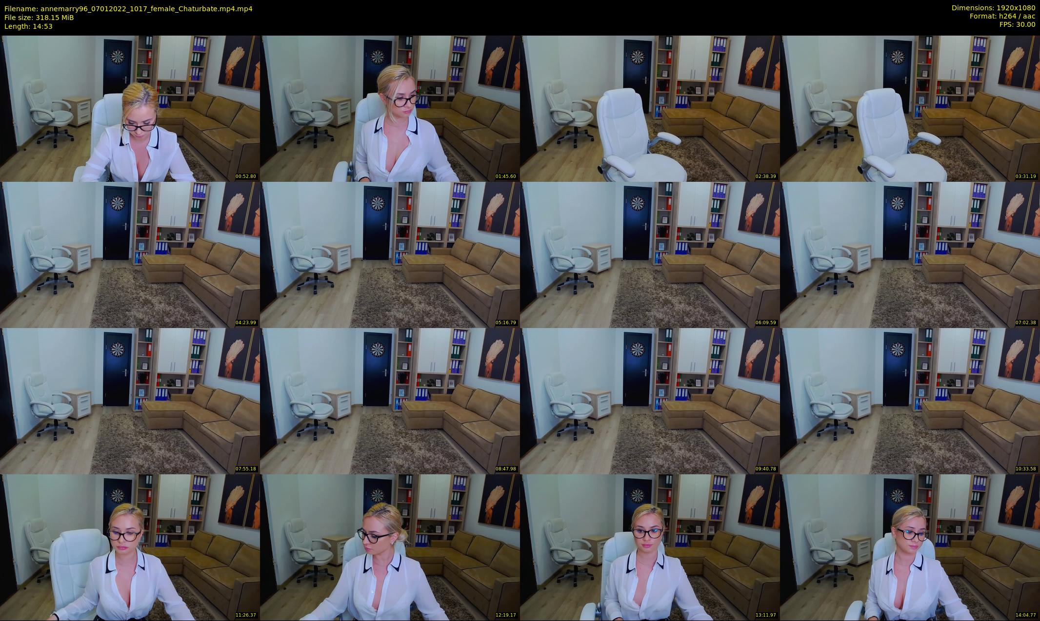 annemarry96 — 15 minute Chaturbate female cam show recording, 1080p, Jan 7, 2022